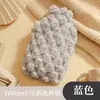 Bolsa de agua caliente de inyección de agua grande de felpa linda cálida bolso de mano para mujer vientre cervical colcha bolsa de agua caliente especial bolso de mano cálido