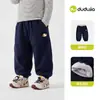 Pantalones Infantiles Dududu Home Otoño Nuevo Estilo Pantalones Deportivos para Niños Elegantes Pantalones Largos para Niñas Pantalones Casuales para Bebé Ropa Infantil