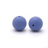 Cuentas Redondas de Silicona Transfronterizas 15 mm Redondas Grado Alimenticio Cuentas de Silicona para Bebé Accesorios para Cadena de Chupete Infantil Ahora