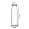 Botellas Selladas de Nido de Pájaro en Stock, Botellas de Goma de Durazno, Botellas Transparentes Dispensadoras de Vejiga de Pez Fresca Estofada, Botellas de Vidrio Resistentes a Altas Temperaturas de Grado Alimenticio para Remojar Vino