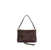 Bolso Retro de Gran Capacidad para Mujer 2026 Nuevo Elegante con Remaches de Motocicleta Bolso de Hombro Cruzado Tote para Viajes Diarios y Casual