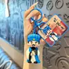 Popular Pingente de Chaveiro Estilo Antigo Liu Bei do Período dos Três Reinos Desenho Animado Silicone Pingente Decoração de Mochila de Estudante Evento Pequeno Presente