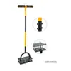 Amazon Nova Primavera Rolo Compactador de Gramado Ferramenta Aerador Aerador de Gramado Espigado