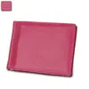 Venta al por mayor directa de fábrica explosiones de comercio exterior clip dorado para tarjetas bolsa capa superior piel de vaca clip para billetes anti-RFID anti-robo cepillo