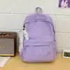 Mochila Estrela Menina Fofa Estudante do Ensino Médio Fashion Leve Estilo Ins Bolsa de Ombro Dupla Simples Estudante do Ensino Fundamental Viagem Mochila Pequena