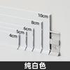 Rodapié de aleación de aluminio 4cm 6/8cm extremadamente estrecho de doble capa con hebilla adhesiva línea de arco metal acero inoxidable línea de pie