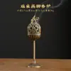 Novo Bule de Liga de Cobre Estilo Chinês Cinco Bênçãos Cabaça Leque Incensário de Aladim Pequenas Pastilhas de Incenso Nuvem Auspiciosa Areia de Agarwood Sândalo