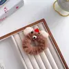 Diadema de Felpa de Dibujos Animados de Manzana Perro para Otoño e Invierno Pasador de Pelo Pinza Bb Juguetona y Linda Pinza de Agarre para la Parte Posterior de la Cabeza Accesorios para el Cabello de Estudiante