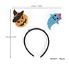 Nueva Diadema de Halloween Primavera Calabaza Divertida Decoración de Fiesta Diadema Accesorios de Actuación para Adultos y Niños