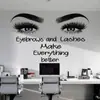 Pegatinas de pared con personalidad extraíbles talladas de la generación de ojos, para sala de estar, dormitorio, sofá, fondo, venta al por mayor, MU3915