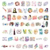 120 Piezas de Pegatinas de Grafiti para Esteticista, Impermeables y Creativas, Adecuadas para Fundas de Teléfono, Maletas, Botellas de Agua y Decoración de Empaques Cosméticos