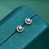 Pendientes de Luna para Mujer Lujo Ligero Diseño de Nicho Moda Nueva 2024 Pendientes de Viaje de Perla de Imitación Pendientes Elegantes