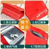 Bolsa de empaque para granos de café con sello octagonal de Cubo de Rubik, bolsa selladora de café autosellable, película interior de papel de aluminio, bolsa de alimentos autosoportable, versión horizontal