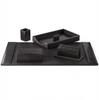 Escritório do Gerente Conjunto de Armazenamento para Mesa de Papelaria Mesa Flip de Couro Bandeja Coberta para Desenho