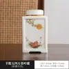 Tarro de té de porcelana de jade con grasa de oveja de alta calidad, tarro cerámico sellado, medio gato, tarro de Dendrobium, tarro de porcelana, logotipo, venta al por mayor, a prueba de humedad
