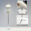 Tienda de Ropa Accesorios de Modelo Ropa de Mujer Maniquí de Medio Cuerpo para Escaparate Perchero Muñeca Falsa Maniquí de Vestido de Novia Soporte de Exhibición