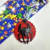 Llavero Giratorio de Merchandising de Película de Héroes Llavero Metálico de Dibujos Animados para Coche Colgante Accesorio para Bolso