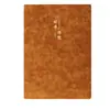 Deli Bp103 Cuaderno Cubierta de Cuero Retro Bloc de Notas Piel de Oveja Libro de Registro para Reuniones de Oficina Negocios Engrosado