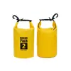 Esportes ao Ar Livre Bolsa Balde Dobrável Impermeável 2L Bolsa Externa Leve Impermeável Montanhismo Riacho Trekking Passeio de Barco Bolsa Impermeável de PVC