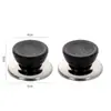 Pomo Universal para Tapa de Olla Resistente a Altas Temperaturas Antiquemaduras Perilla Superior para Tapa de Olla Accesorios de Mango de Repuesto para Olla de Wok Doméstica, Vaporera