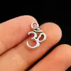 AliExpress al por mayor promocional hecho a mano pequeño regalo om Yoga Sánscrito aleación collar pulsera colgante