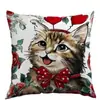 Nueva Funda de Almohada de San Valentín de Amazon Decoración para Sofá de Sala de Estar Cojín para Dormitorio Funda de Almohada Estampada