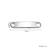 Pieza de Conexión Curva en Forma de Arco de Doble Agujero de Acero Inoxidable Hecha a Mano para Joyería DIY Conector de Pulsera Acabado Pulido