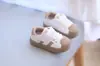 Novo Estilo de Primavera para Menino Sapatos Brancos, Sapatos Casuais, Tênis Infantil com Biqueira de Concha, Sapatos Individuais para Bebê, Sapatos para Meninas Pequenas