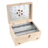 Caja de Moxibustión Contenedor de Madera para Moxibustión para Abdomen y Cintura Portátil Moxibustión Universal para Todo el Cuerpo Cintura y Espalda Dispositivo Caja para Palillos de Moxa Meridiano