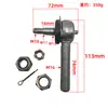 Brazadera de Balancín M16 Varilla de Tracción Cabeza Esférica Accesorios de Modificación para ATV de Cuatro Ruedas Coche de Playa Go-Kart Piezas de Dirección Ajustable Venta al por Mayor