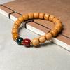Sândalo Verde Junta de Bambu Noite Eterna Anel de Corrida Luminoso Pulseira Feminina Sândalo Roxo Sândalo Sangue Pulseira Pequena com Várias Contas