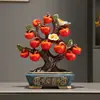 Ping An Xile Decoración de manzana sala de estar pasillo mueble de TV mueble de vino decoración al por mayor estilo de decoración qiaozhixi