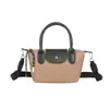 Bolso de Hombro Único de Nailon Color-block Simple Bolso Dumpling Otoño Versátil Nicho de Mano Textura de Moda Bolso de Hombro Único