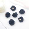 Pendientes colgantes de bola de pelo de visón sintético de estilo coreano, collar, accesorios de joyería DIY, colgante de bola de pelo rizado hecho a mano, venta al por mayor