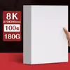 Cartão Branco Holandês Yuanhao Espesso Rígido 16Ka4/A3/8K/4K Especial para Caneta Marcadora Cartão Branco Branco 300g Pintado à Mão
