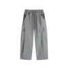 2026 Pantalones Impermeables Funcionales de Estilo Montaña Nuevos Pantalones Sueltos de Paracaidista Hombres y Mujeres Deportes al Aire Libre Cordón Casual Pantalones Largos