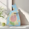 Bolso de Mano de Alta Calidad Dopamina Fresco Dulce Bolso Tejido para Mujer para el Trabajo y el Viaje Bolso de Mano Versátil Bolso Pequeño