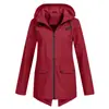 Amazon Chaqueta Cortavientos Explosiva con Cremallera y Capucha Ligera para Exteriores Chaqueta Cortavientos Fina para Exteriores para Mujer