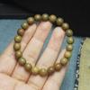Pulsera rosario de cuentas de madera de sándalo verde americano al por mayor de fábrica con fragancia para hombres y mujeres suministro a largo plazo