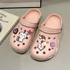Zapatos Croc para Mujer 2026 Nueva Versión Coreana Tendencia Ins Lindos de Punta Cerrada para Exteriores Sandalias Antideslizantes Zapatos de Playa de Verano Suela Gruesa