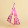 Nuevo Arnés para Mascotas Estilo Chaleco de Primavera y Otoño, Correa para Perros Fresca y Transpirable para Perros Pequeños y Medianos, Correa de Tracción para Perros Reflectante