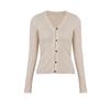 Fácil de usar B Store quatro cores chao fino lã malha top mulheres fino casaco cardigan