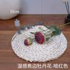 Flores Artificiais Realistas: Rosas, Tulipas, Lírios, Pavões, Borboletas, Cravos, Decoração de Casa, Macio ao Toque e Hidratante