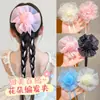 Pasador de Pelo de Cinta Rosa de Super Hada para Niños Pasador Trenzado para Niñas No Lastima el Cabello Pasador de Pelo para Niña Pequeña Personalización