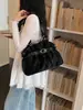 Bolsa de Ombro Único com Pregas Estilo Relaxado Selecionada Cuidadosamente para Mulheres, Nova Moda 2026 Bolsa de Mão Versátil Bolsa Tote com Grande Capacidade