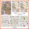 Adesivos de Cenário Tamanho Grande PaperMore, Série 2 de Cantos Grandes, Adesivos Divertidos para Brinquedos DIY para Diários de Estudantes