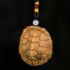 Sándalo Verde Sudamericano Concha de Tortuga Tallada a Mano Piezas de Mano Piezas de Mano para Jugar con Adornos de Concha de Tortuga del Mundo Fujia Manualidades Piezas Pequeñas
