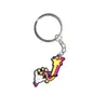 Chaveiro de Circo em Desenho Animado Chaveiro de Cola Chaveiro DIY Pingente para Chave de Carro Pingente de Presente Pronto para Entrega