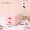 Caja de almacenamiento de escritorio cajón de joyería portalápices de papelería gabinete escritorio de dormitorio artículos varios accesorios para el cabello de niños caja de almacenamiento pequeña