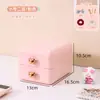 Caixa de Armazenamento de Mesa Estudante Pequeno Rack de Armazenamento Gaveta Simples para Crianças Artigos Diversos Acessórios de Cabelo Papelaria Porta-Canetas de Mesa Armário